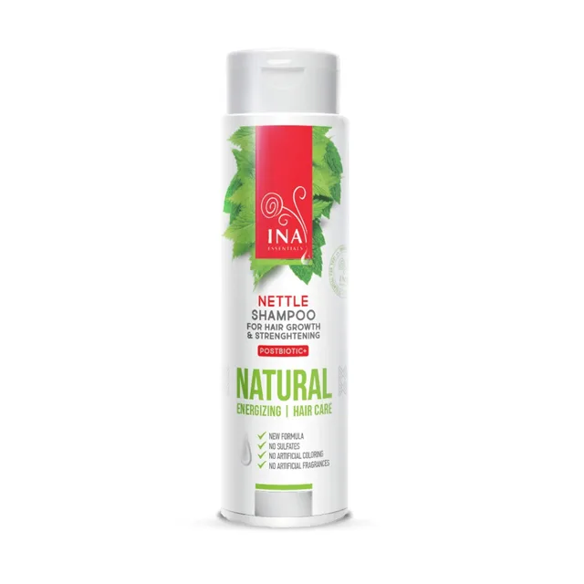 InaEssentials Přírodní kopřivový šampon při vypadávání vlasů 200 ml
