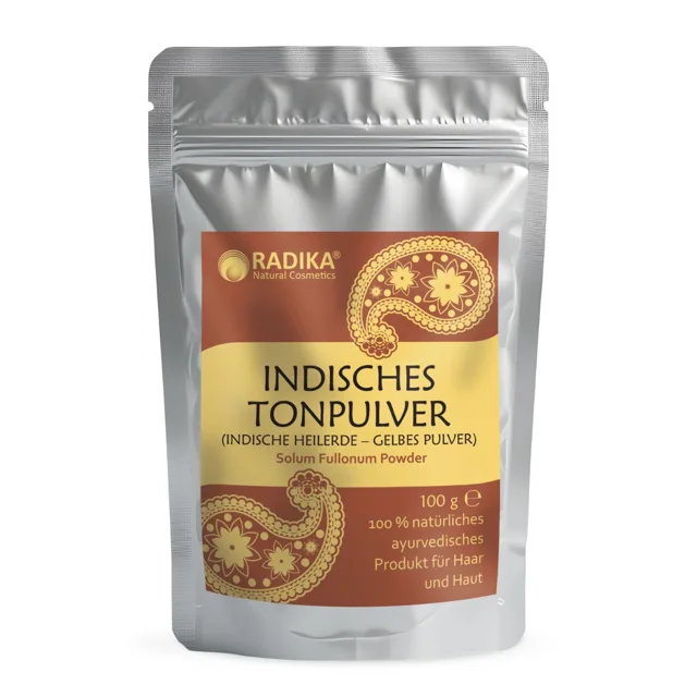 Indická jílová hlína (Multani Mitti) prášek - 100 g - Bioherba