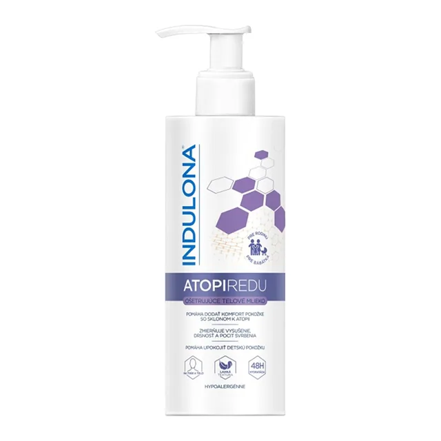 INDULONA Atopiredu Pečující tělové mléko 400 ml