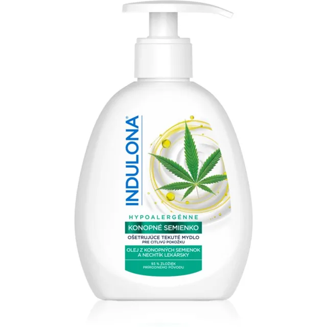 Indulona Hempseed tekuté mýdlo pro citlivou pokožku 250 ml