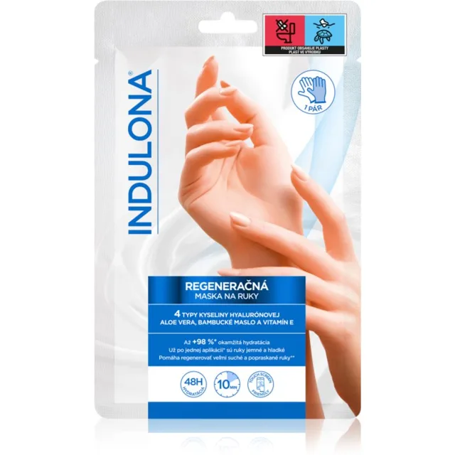Indulona Original regenerační maska na ruce ve formě rukavic 1 pár