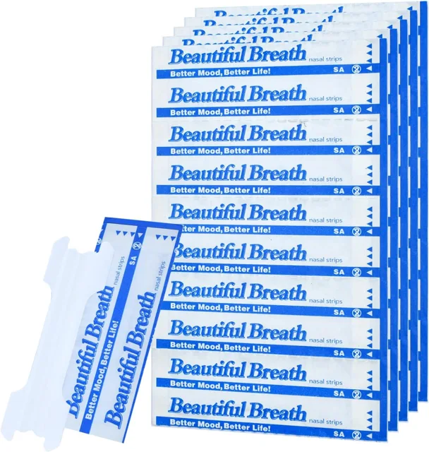 ine Beautiful Breath Neviditelné a průhledné nosní proužky (66 mm * 19 mm) 100ks-nekompletní balení 97 ks