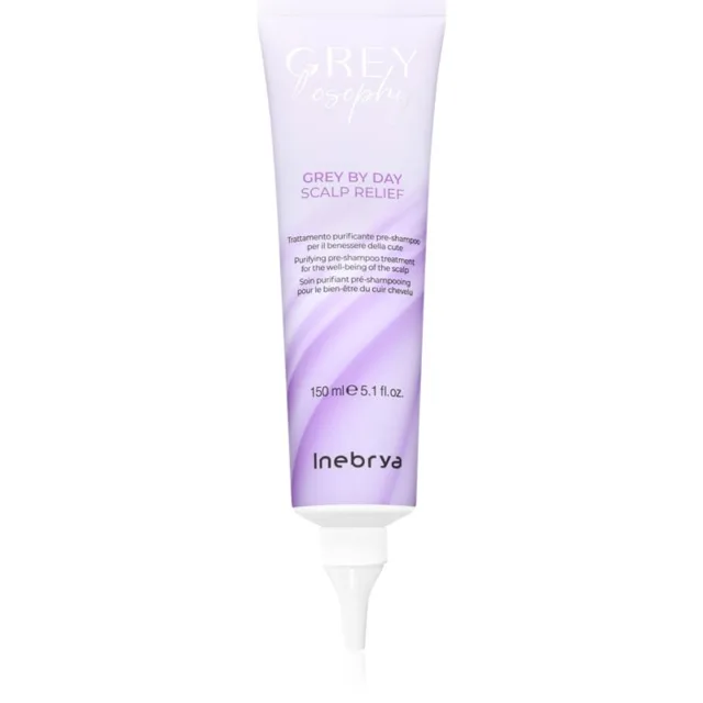 Inebrya Greylosophy Scalp Relief Pre-Shampoo Treatment předšamponová péče pro pokožku hlavy 150 ml