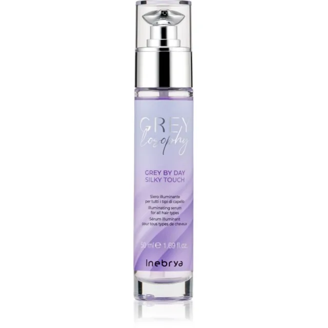 Inebrya Greylosophy Silky Touch Serum rozjasňující sérum pro šedivé vlasy 50 ml