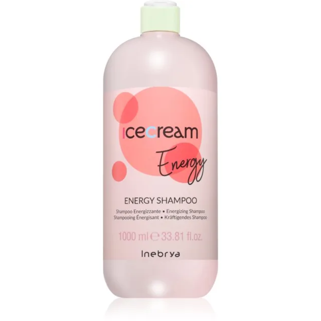 Inebrya Ice Cream Energy Shampoo šampon proti vypadávání vlasů 1000 ml