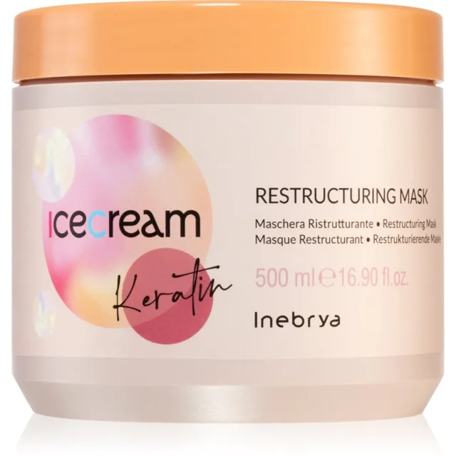 Inebrya Keratin Restructuring Mask revitalizační maska s keratinem 500 ml