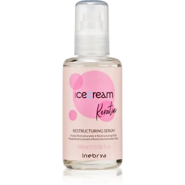 Inebrya Keratin Restructuring Serum regenerační sérum na vlasy s keratinem 100 ml