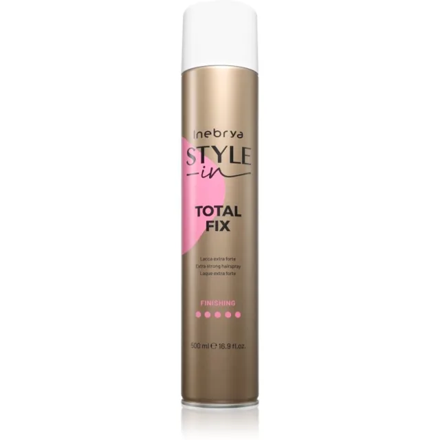 Inebrya Style-In Total Fix extra silný lak na vlasy 500 ml