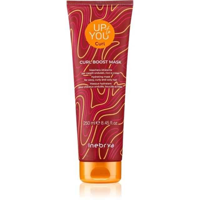 Inebrya Up To You Curl Boost Mask hydratační maska pro vlnité a kudrnaté vlasy 250 ml
