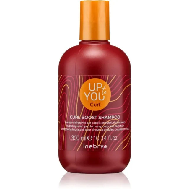 Inebrya Up To You Curl Boost Shampoo hydratační šampon pro vlnité a kudrnaté vlasy 300 ml