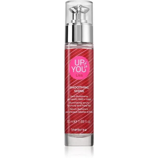 Inebrya Up To You Liss Smoothing Shine rozjasňující sérum na vlasy 50 ml