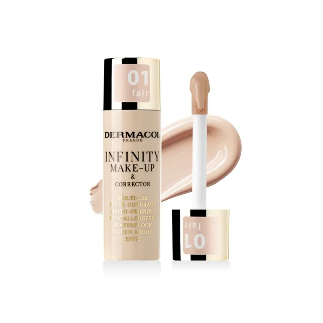 Infinity make up a korektor 01 Fair Dermacol - Oficiální e-shop Dermacol