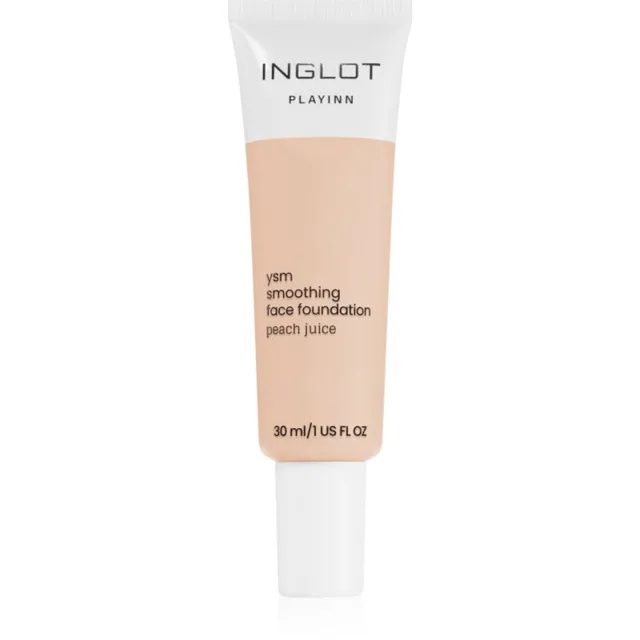 Inglot PlayInn YSM vyhlazující make-up pro mastnou a smíšenou pleť odstín 39 30 ml