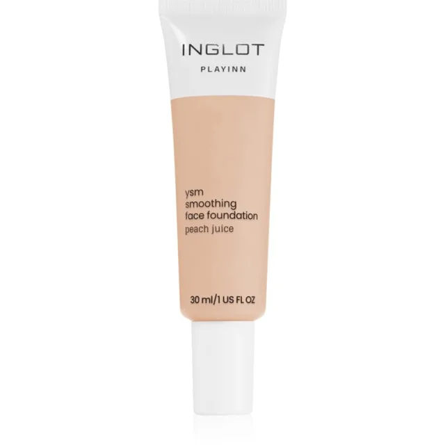 Inglot PlayInn YSM vyhlazující make-up pro mastnou a smíšenou pleť odstín 49 30 ml