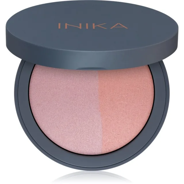 INIKA Organic Blush Duo duo tvářenka odstín Pink Tickle 6.5 g