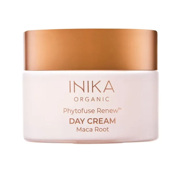 Inika Organic Denní krém s výtažkem z kořene Maca a probiotiky 50 ml