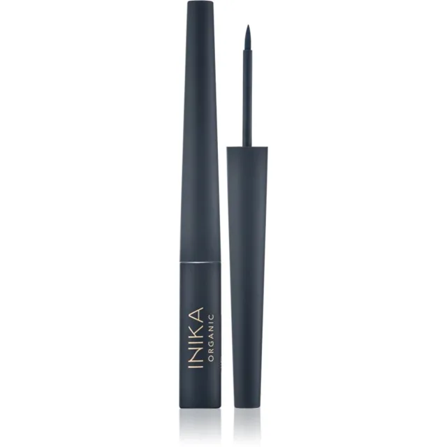 INIKA Organic Liquid Eyeliner tekuté oční linky odstín Black 3.5 ml
