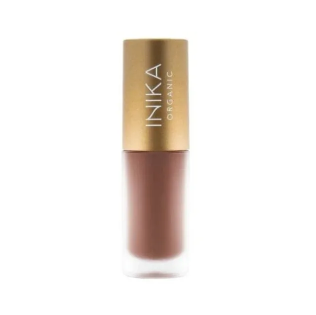 Inika Organic Tónovaný olej na rty s kolagenem a skvalanem Cinnamon 5 ml