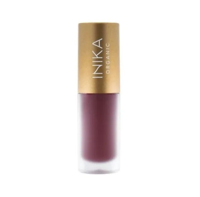 Inika Organic Tónovaný olej na rty s kolagenem a skvalanem Mulberry 5 ml
