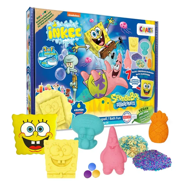 INKEE Sada SpongeBob