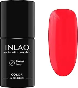 INLAQ INLAQ- Gelový lak 6 ml - Neon Rouge