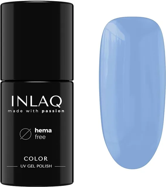 INLAQ INLAQ® HEMA Free UV Nail Polish Baby Blue 6 ml, 1036