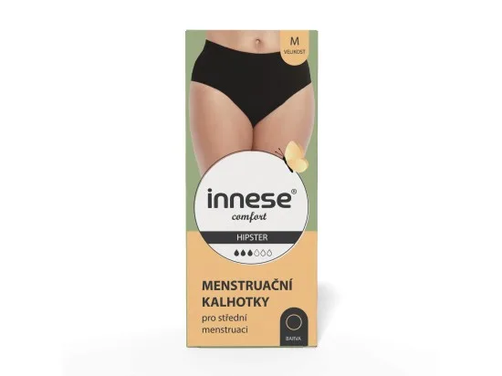 innese menstruační kalhotky pro střední menstruaci M