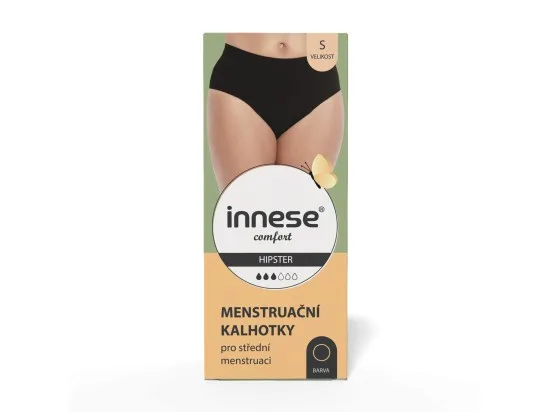 innese menstruační kalhotky pro střední menstruaci S