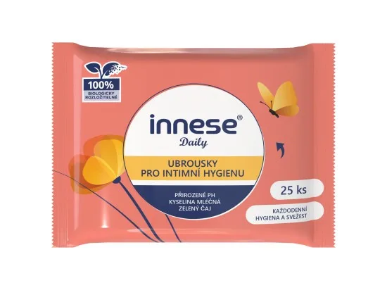 Innese ubrousky pro intimní hygienu 25 ks