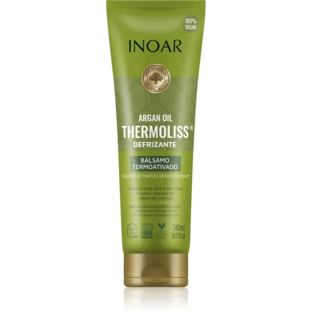INOAR Argan Oil System Thermoliss uhlazující balzám na vlasy s termoochranou 240 ml