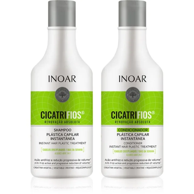INOAR CicatriFios sada pro poškozené a křehké vlasy 2x250 ml