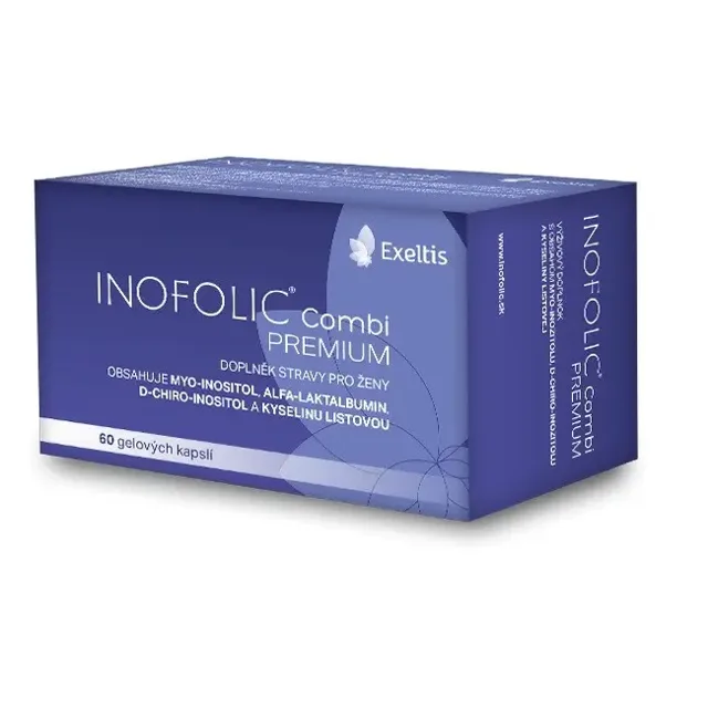 Inofolic Combi premium 60 gelových kapslí
