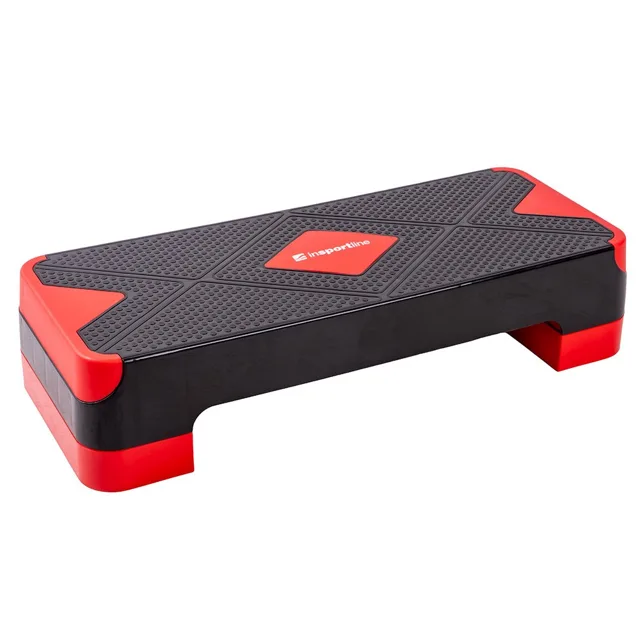 inSPORTline Aerobic step AS150 černo-červená