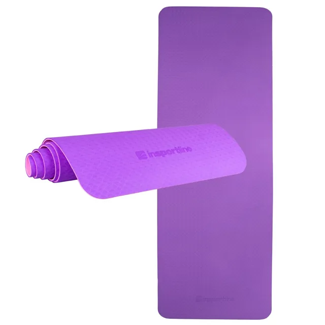 inSPORTline Karimatka  Doble 173x61x0,6 cm fialovo-růžová