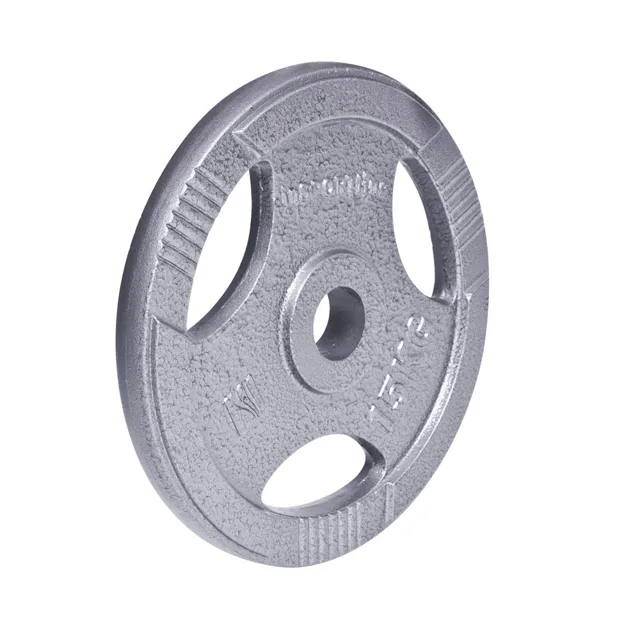 inSPORTline Litinový olympijský kotouč  Hamerton 15 kg 50 mm