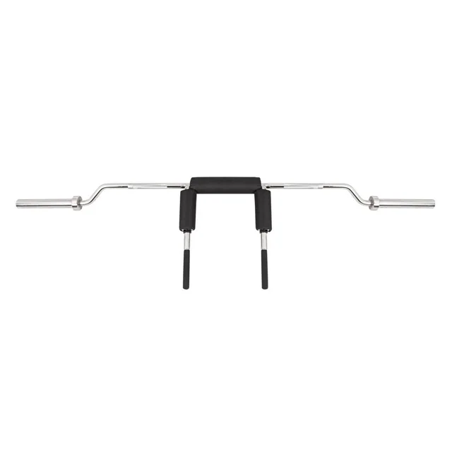 inSPORTline Olympijská hřídel na dřepy  Barsap 220cm/50mm 22,5kg, do 317 kg, bez objímek
