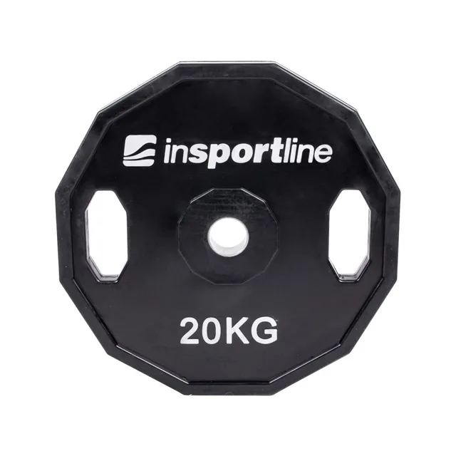 inSPORTline Pogumovaný kotouč  Ruberton 20 kg 30 mm