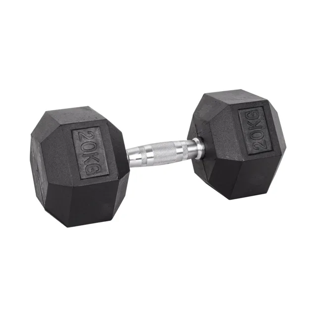 inSPORTline Šestihranná činka  Hexsteel 20 kg