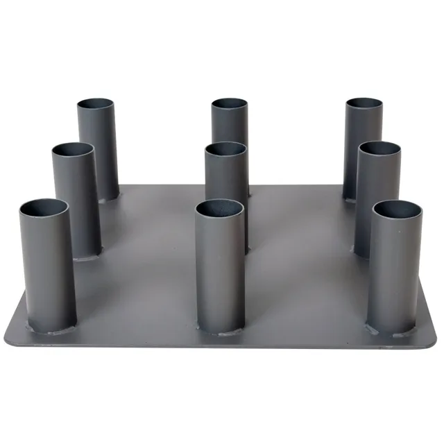 inSPORTline Stojan na olympijské tyče  BR5001, 9x50mm otvor