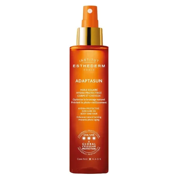 Institut Esthederm Ochranný olej na tělo a vlasy s vysokou ochranou Strong Sun (Protective Sun Care Oil for Body and Hair) 150 ml