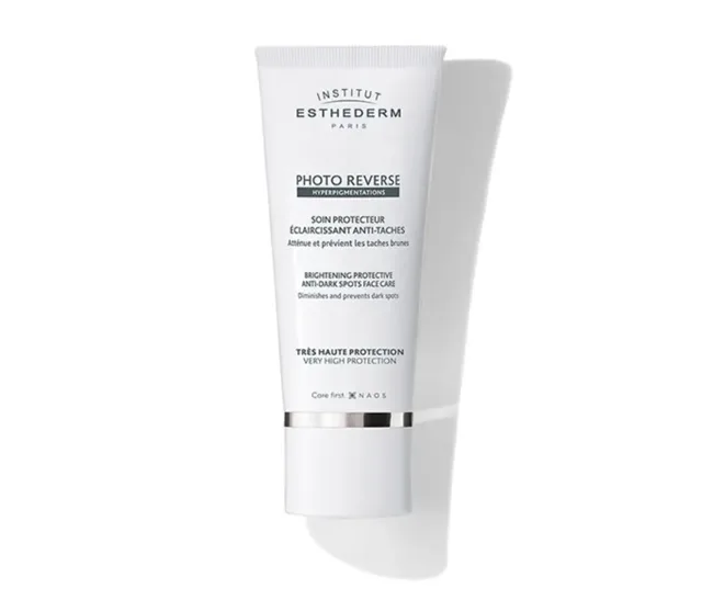 Institut Esthederm Photo Reverse rozjasňující ochranná péče proti pigmentovým skvrnám s vysokou UV ochranou 50 ml