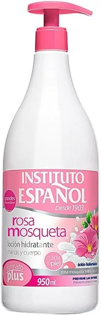 Instituto Espanol INSTITUTO ESPAÑOL Hydratační tělové mléko s vůní šípku 950 ml-(poškozený aplikátor)