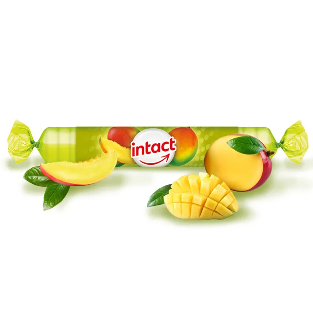 INTACT Hroznový cukr s vitamínem C mango 40 g