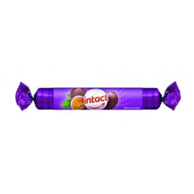 INTACT Hroznový cukr s vitamínem C maracuja 40 g