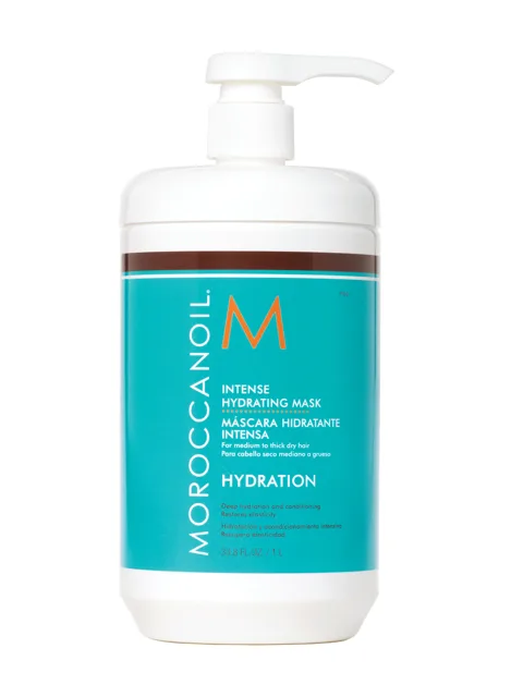 Intenzivní hydratační maska pro suché vlasy Moroccanoil Hydration - 1000 ml + dárek zdarma