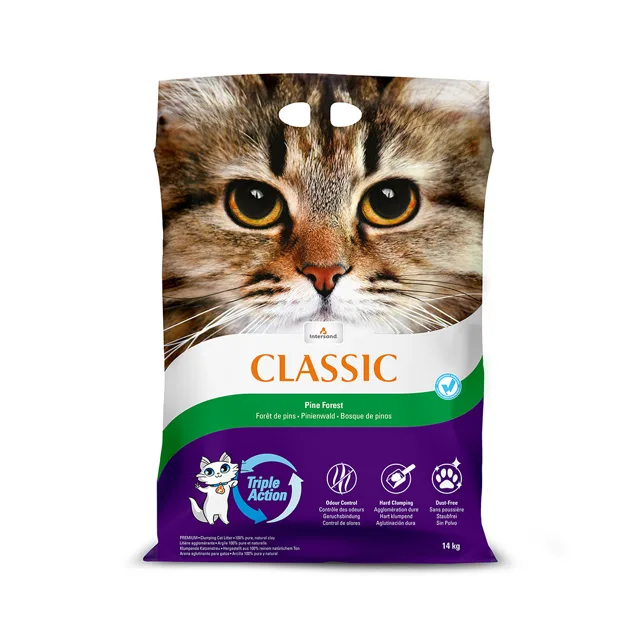Intersand Classic stelivo s vůní piniového lesa - 2 x 14 kg