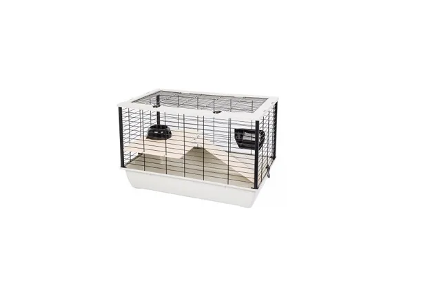 INTERZOO BUNNY 80 DE LUXE Klec pro králíky 78 cm tmavě šedá
