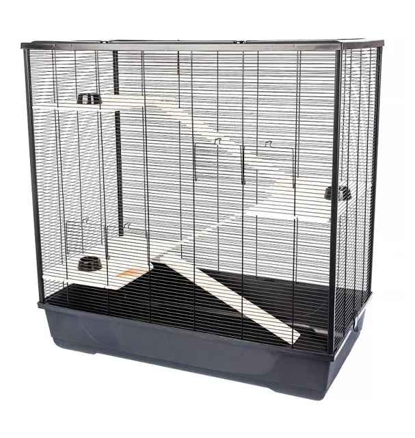 INTERZOO Davis + Wood Klec pro hlodavce 100 cm černá