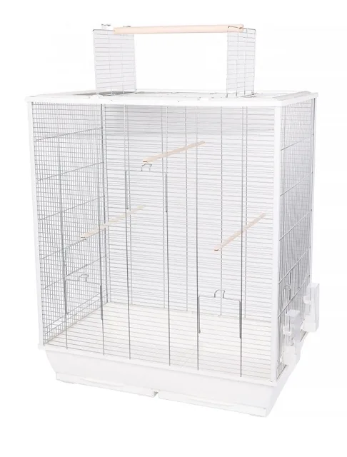 INTERZOO Fiona XL Klec pro ptáky 78 cm bílá