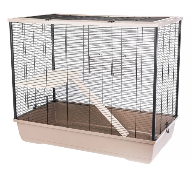INTERZOO Freddie + Wood Eko Klec pro hlodavce 100 cm Mocca
